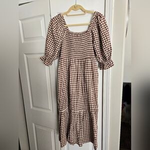 Madewell Lucie Gingham Dress